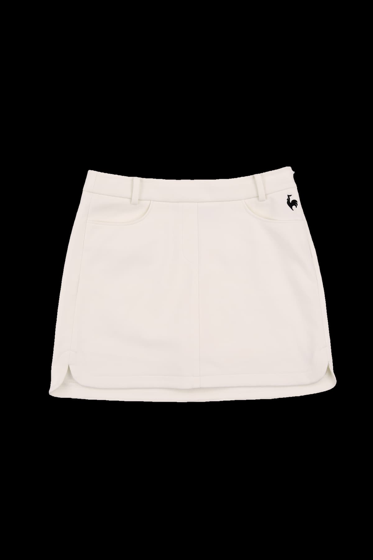 심플 화이트 스커트