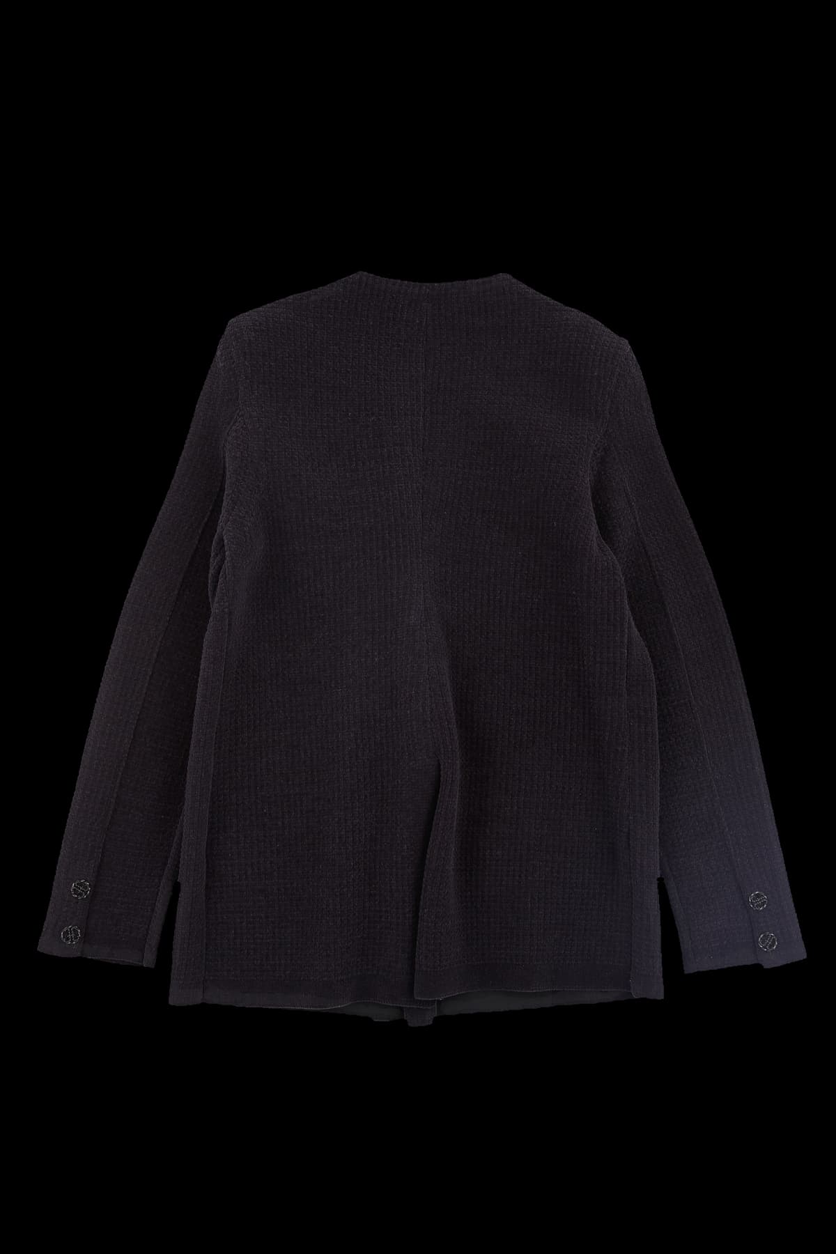 더블 버튼 니트 자켓