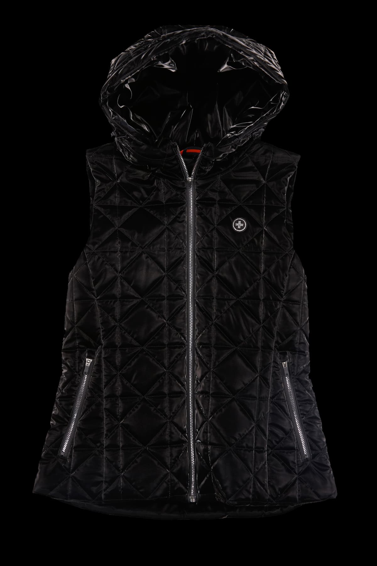 후드 패딩베스트