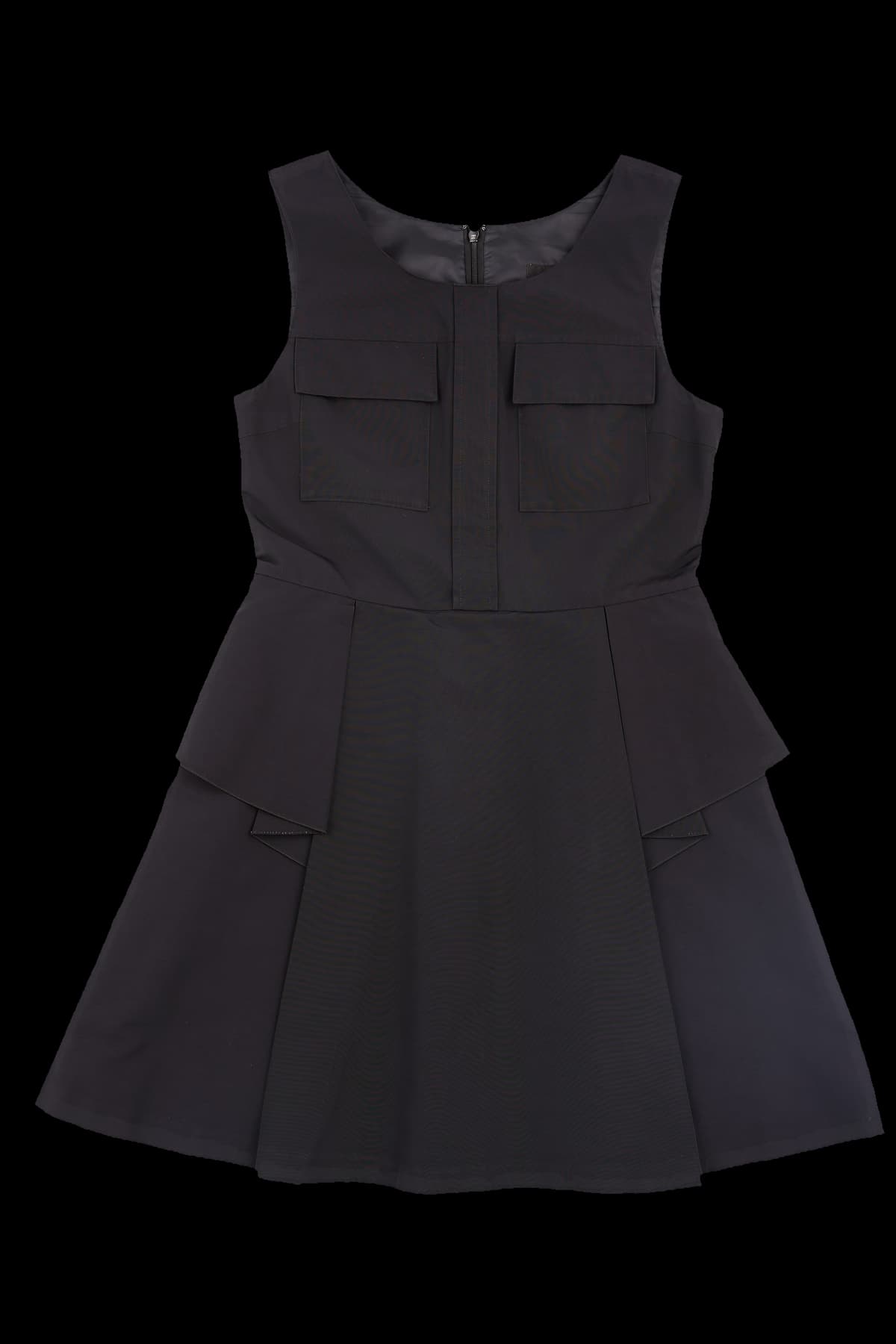 프릴 포인트 원피스