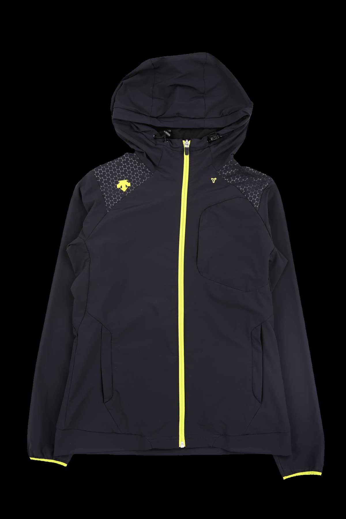 엘로우 라인 포인트 바람막이