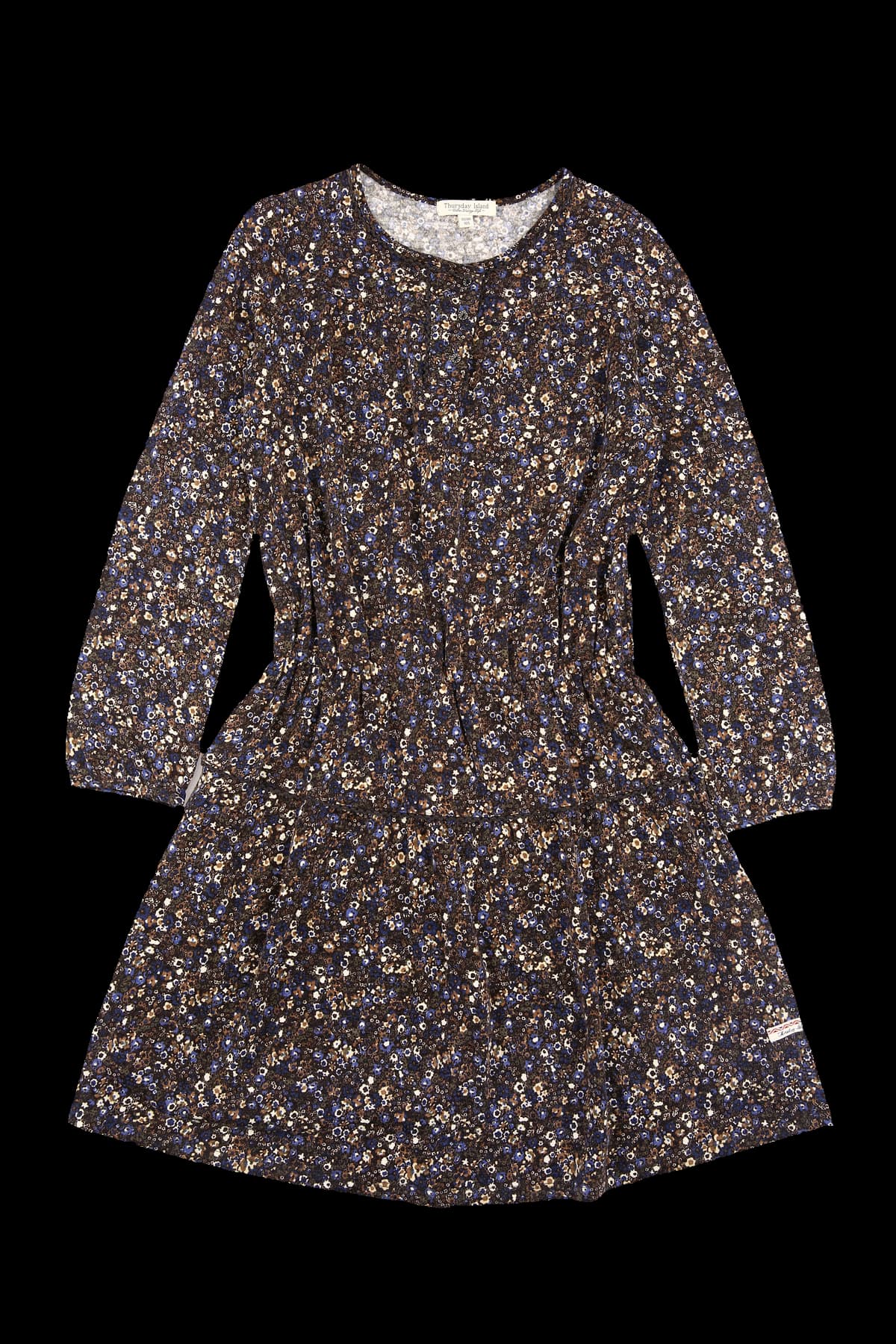 플라워 패턴 원피스