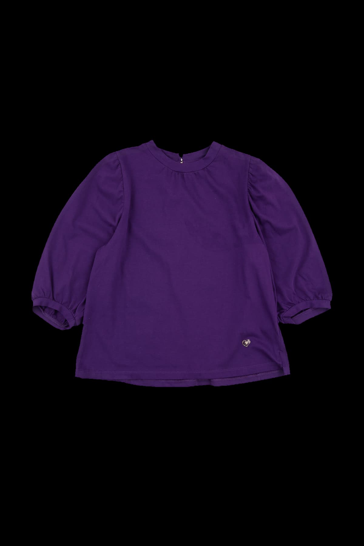 퍼프 소매 티셔츠