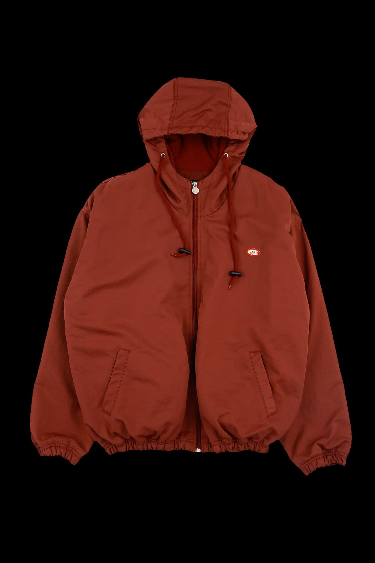 로고 패치 후드 점퍼