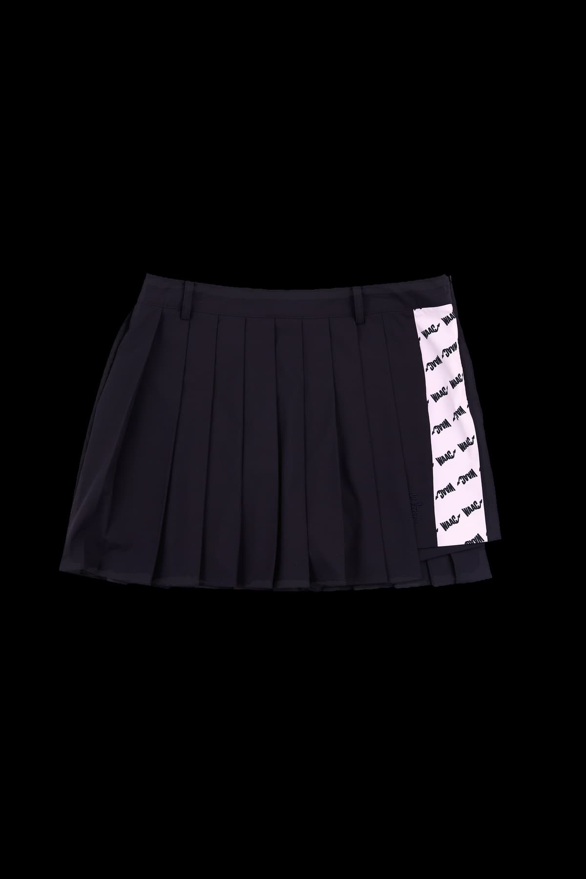 포인트 프린팅 테니스 스커