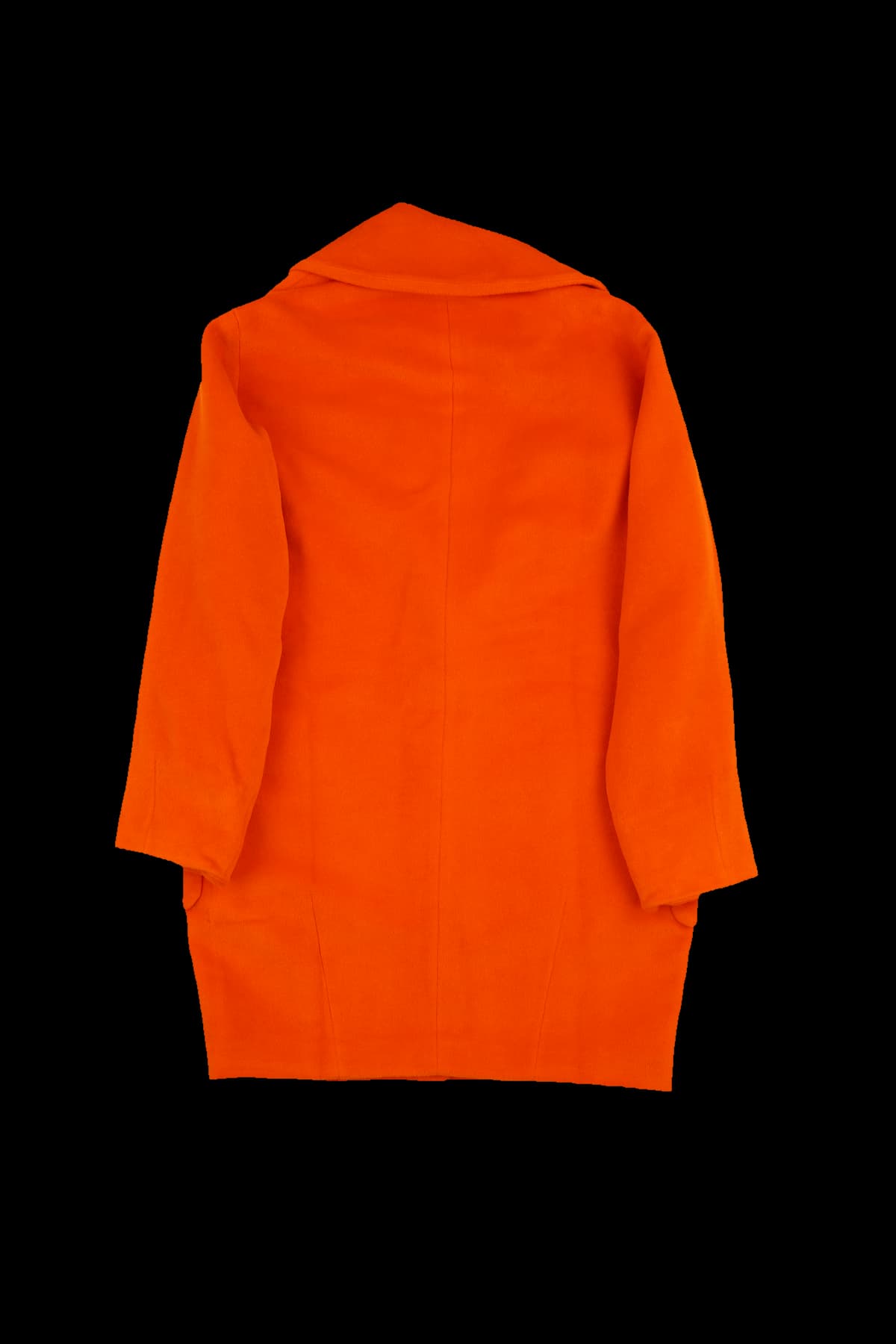 아웃포켓 앙고라 카라 코트