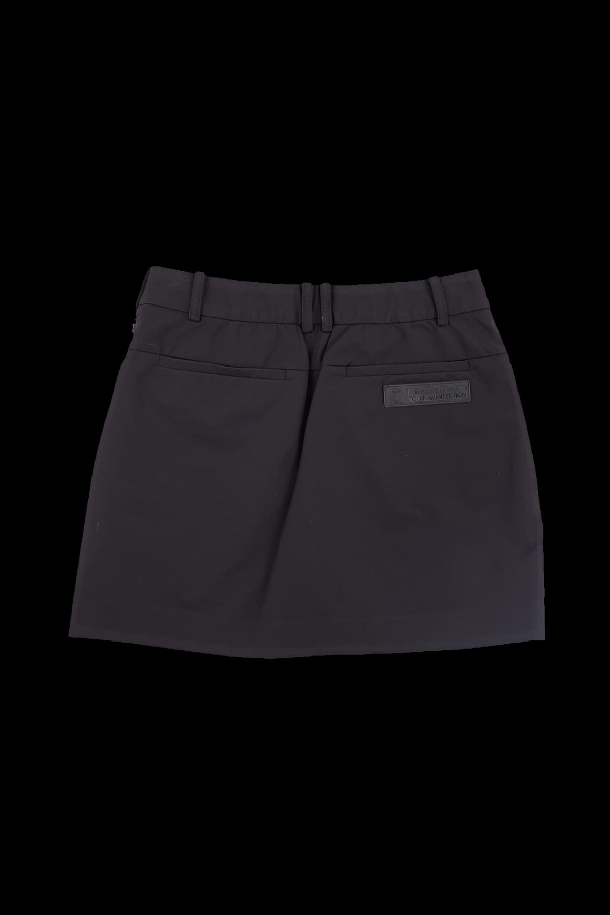 배색 라인 스커트