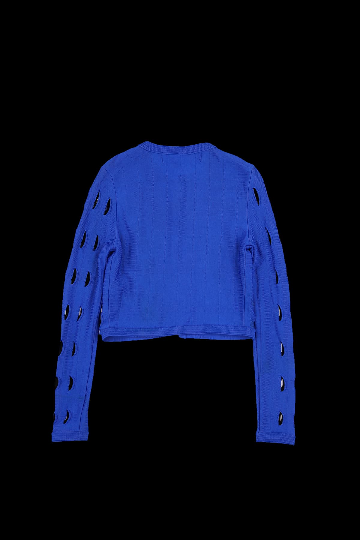 데미지 니트 가디건