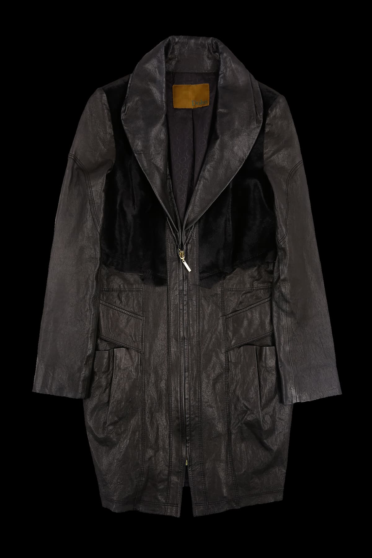 송치 램스킨 자켓