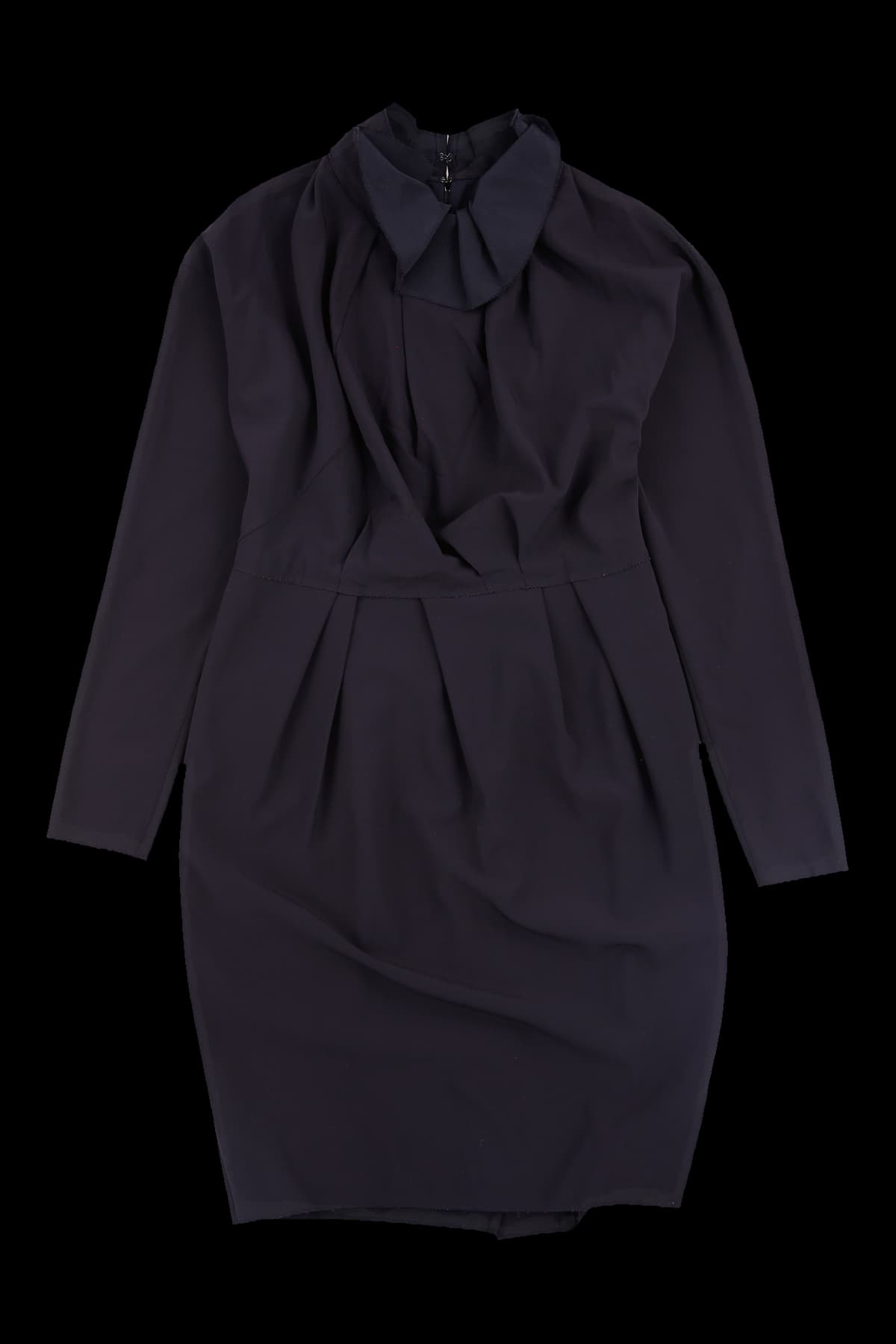 셔링 긴팔 원피스