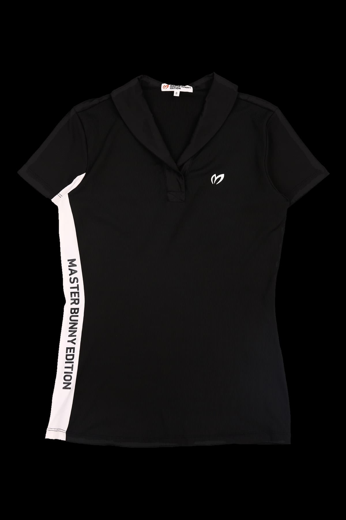 배색 세일러 카라 반팔 티셔츠