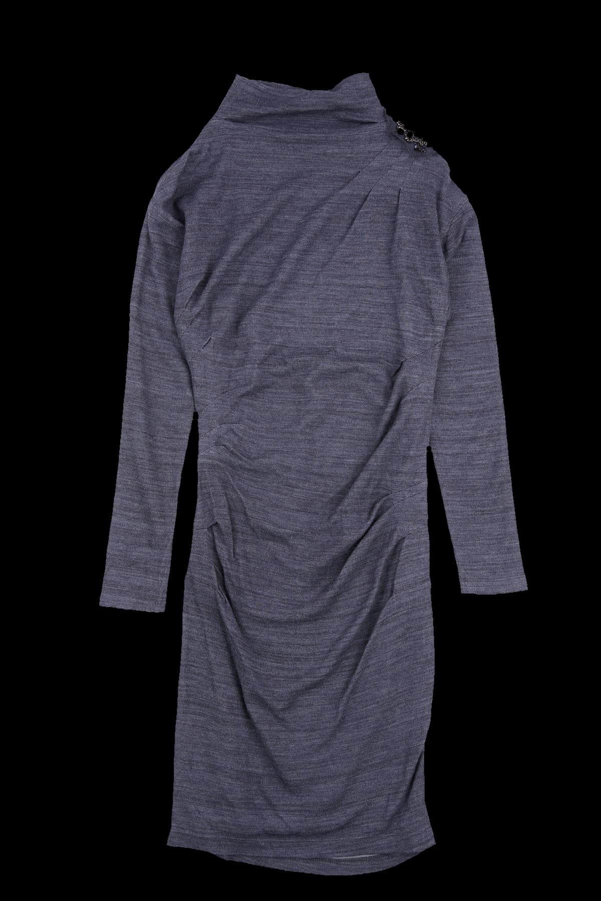 비즈 장식 셔링 원피스