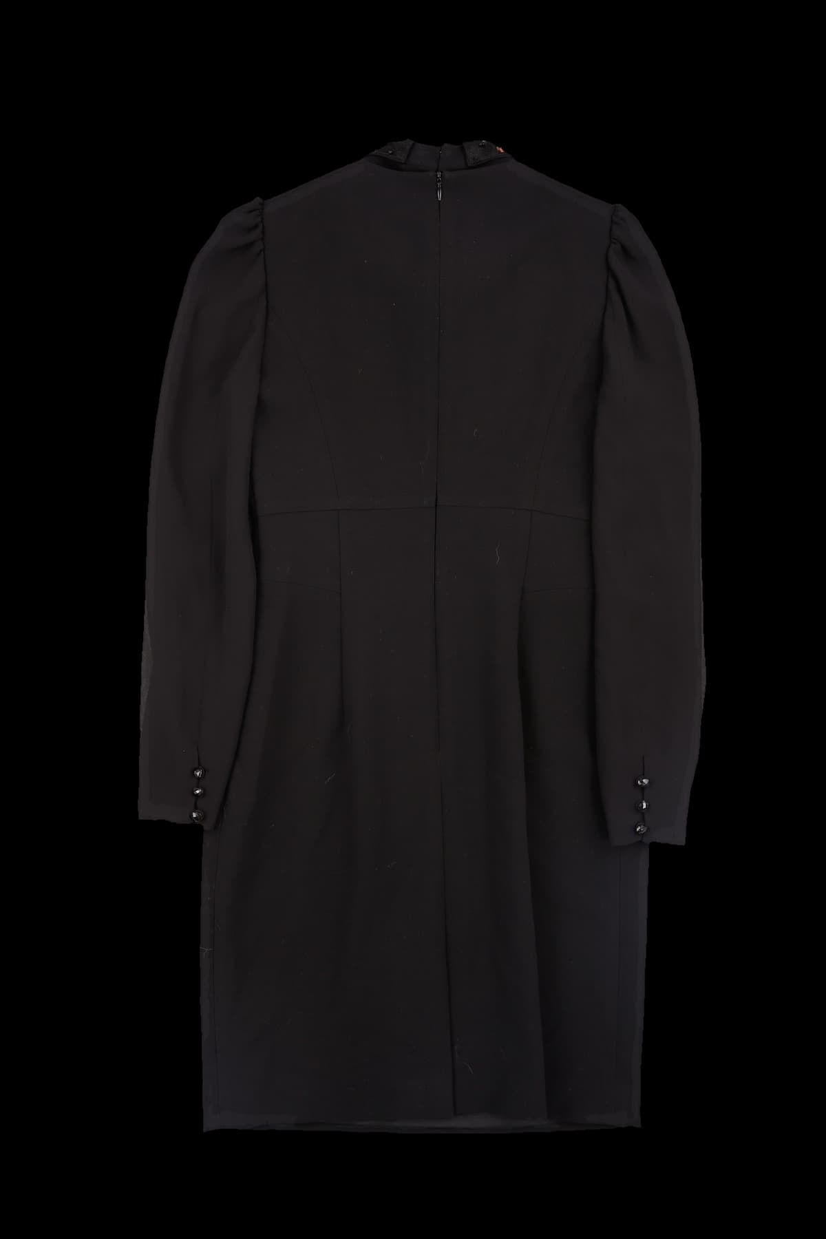 비즈 장식 카라 원피스