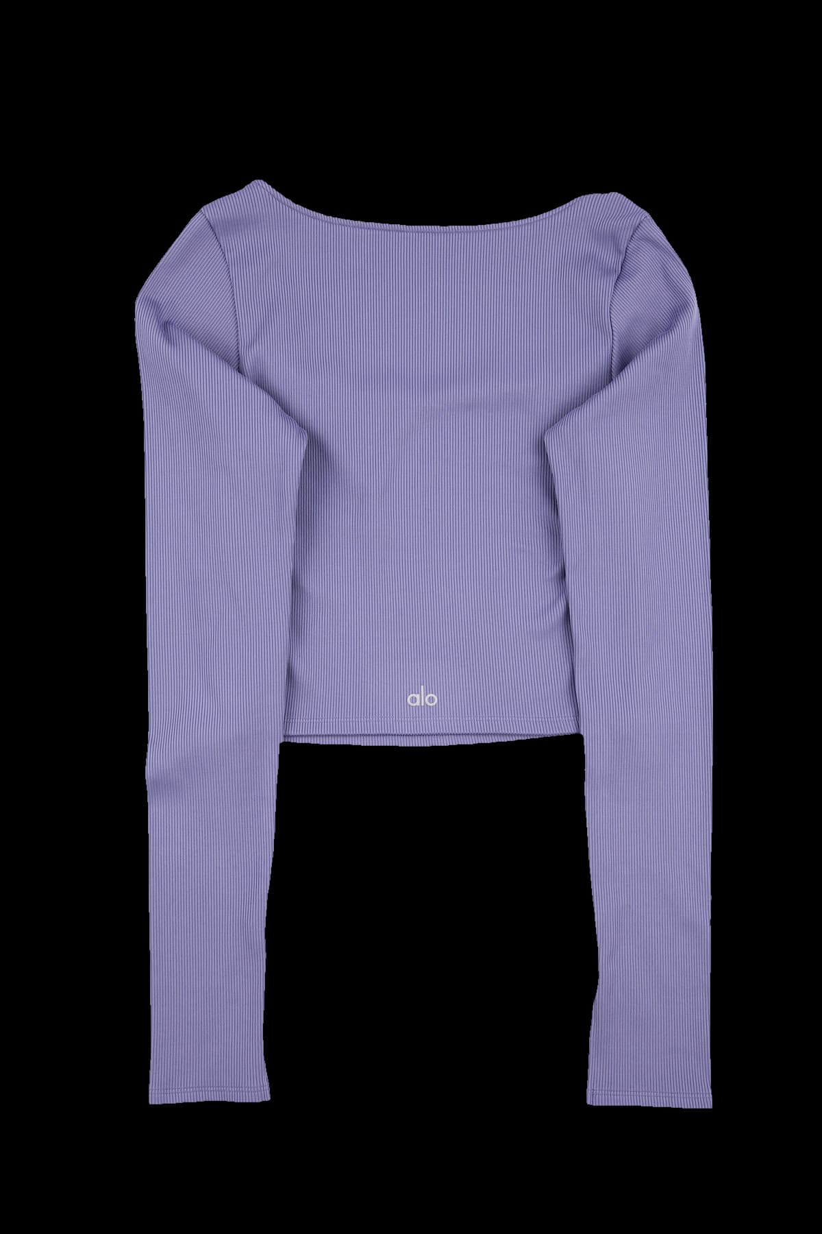 스퀘어넥 골지 티셔츠