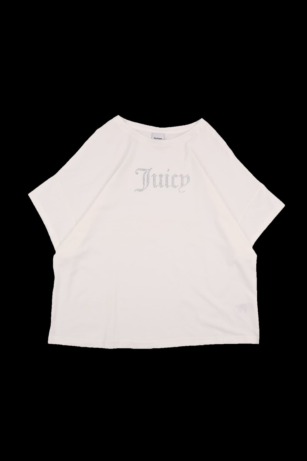 큐빅 로고 반팔 티셔츠