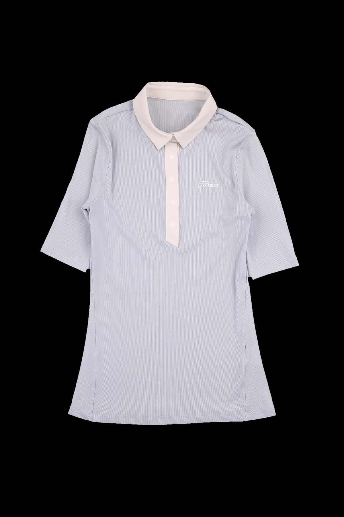 배색 카라 반팔 티셔츠