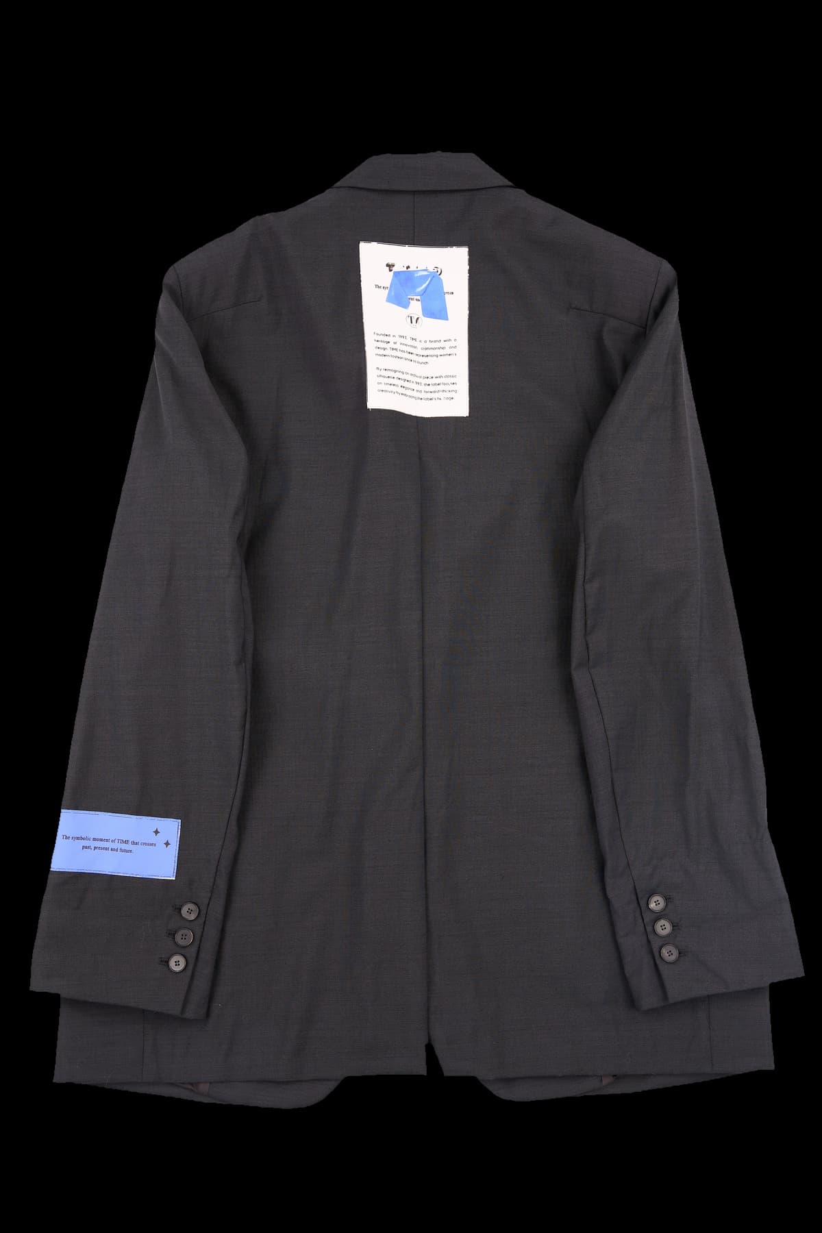 소매 프린팅 자켓