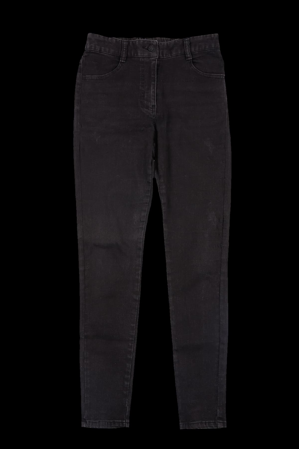 뒷 밴딩 스키니데님 팬츠