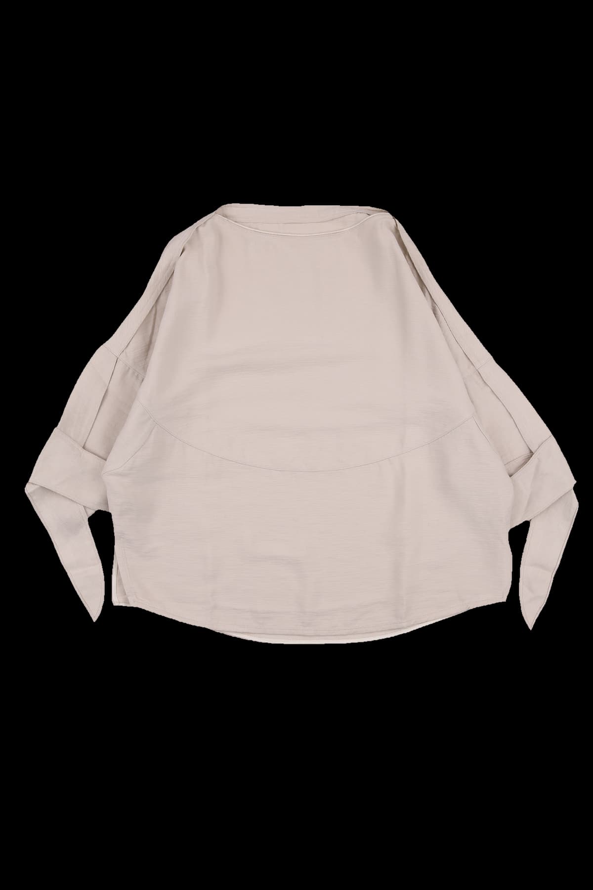 소매 리본 블라우스