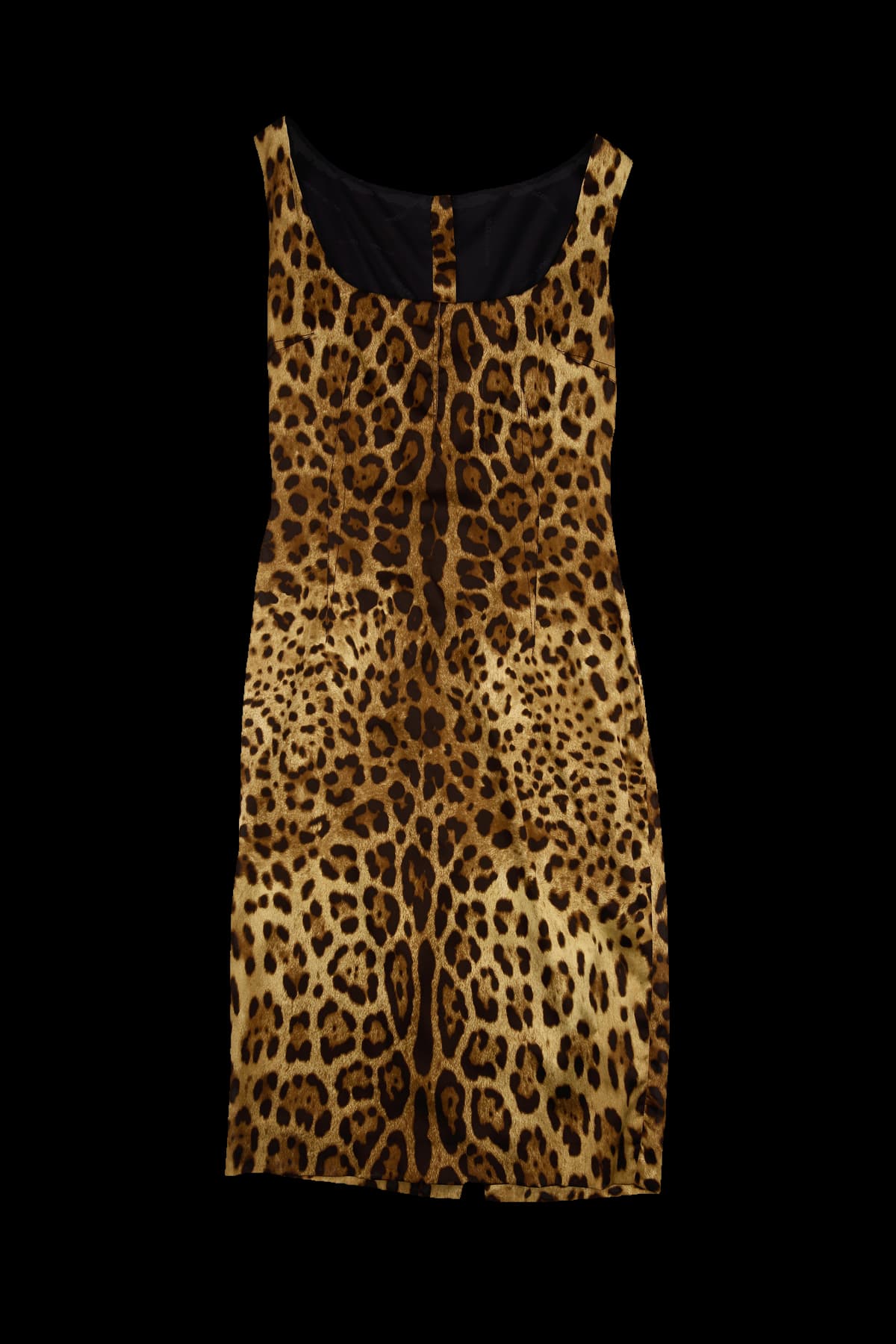 레오파드 슬리브리스 원피스