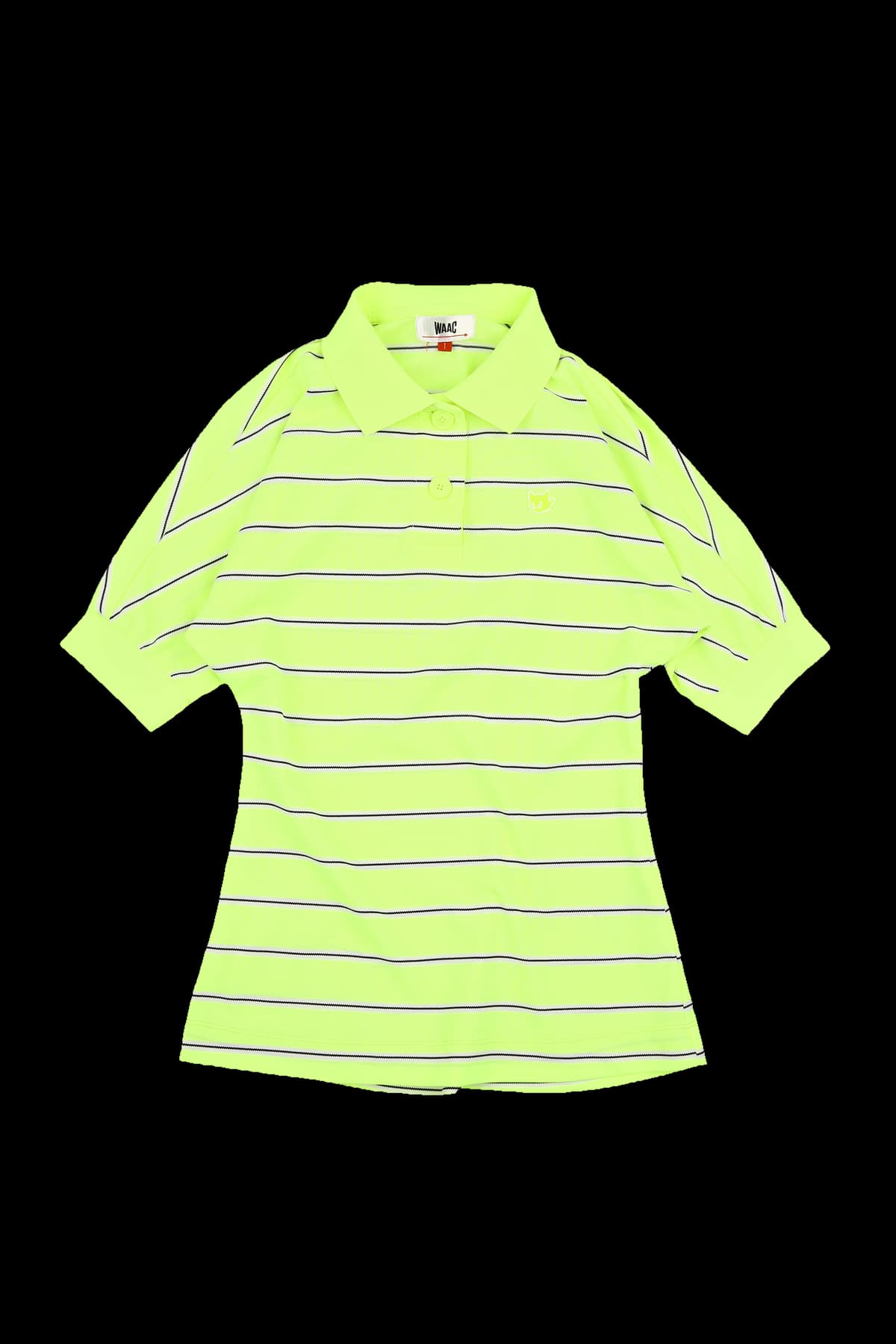 스트라이프 반팔 카라티