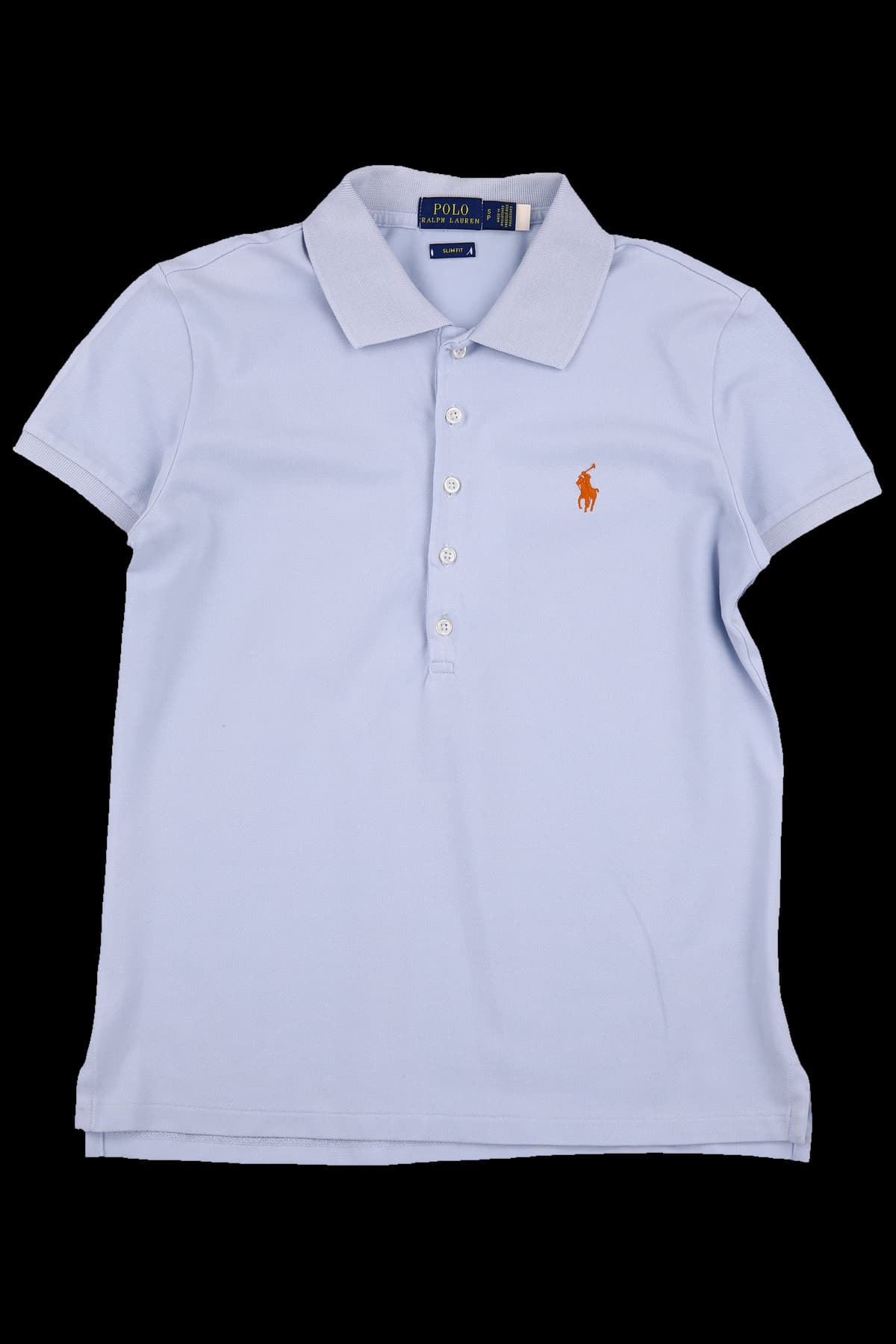 5버튼 슬림핏 반팔 카라티