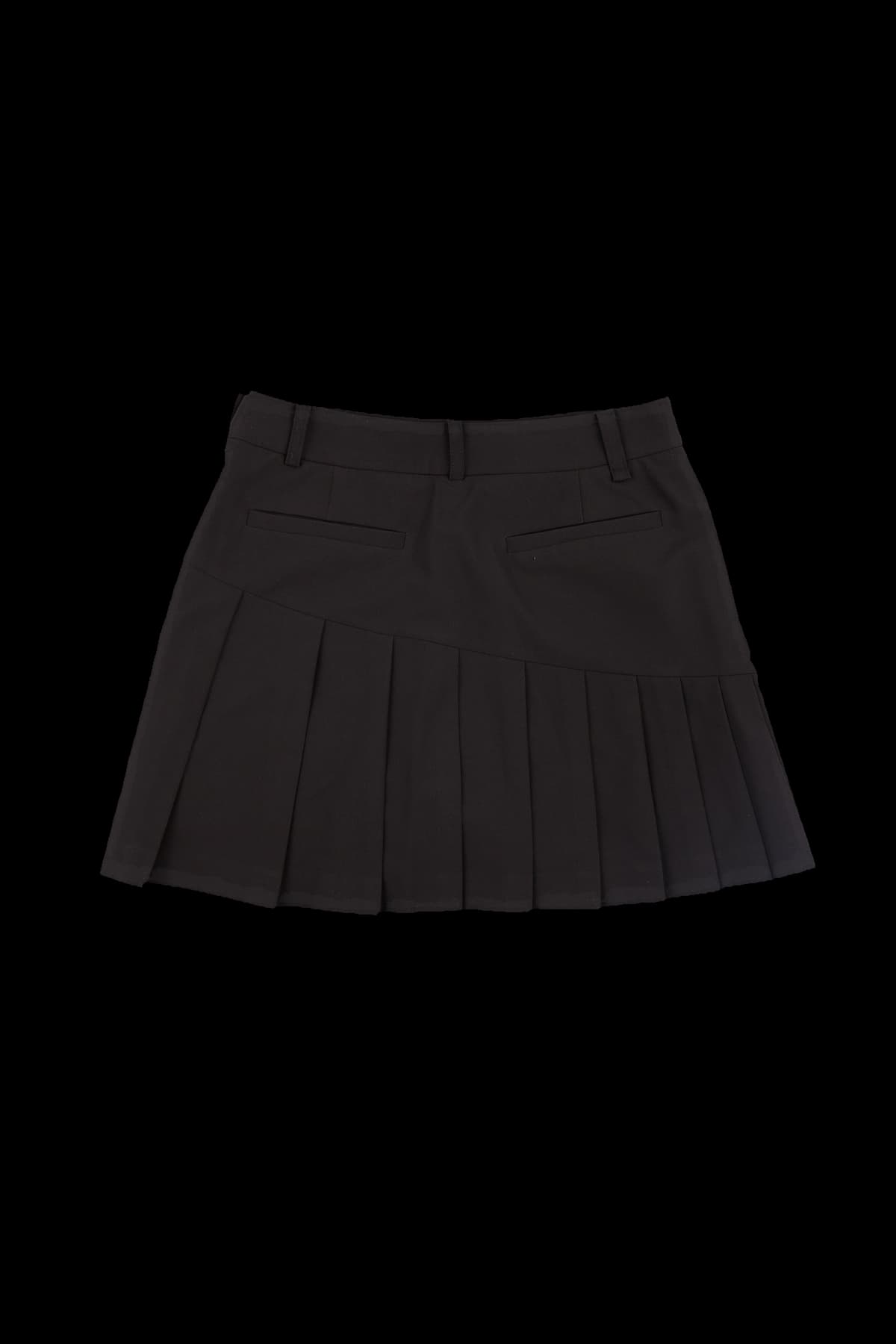 플리츠 스윙 큐롯 스커트