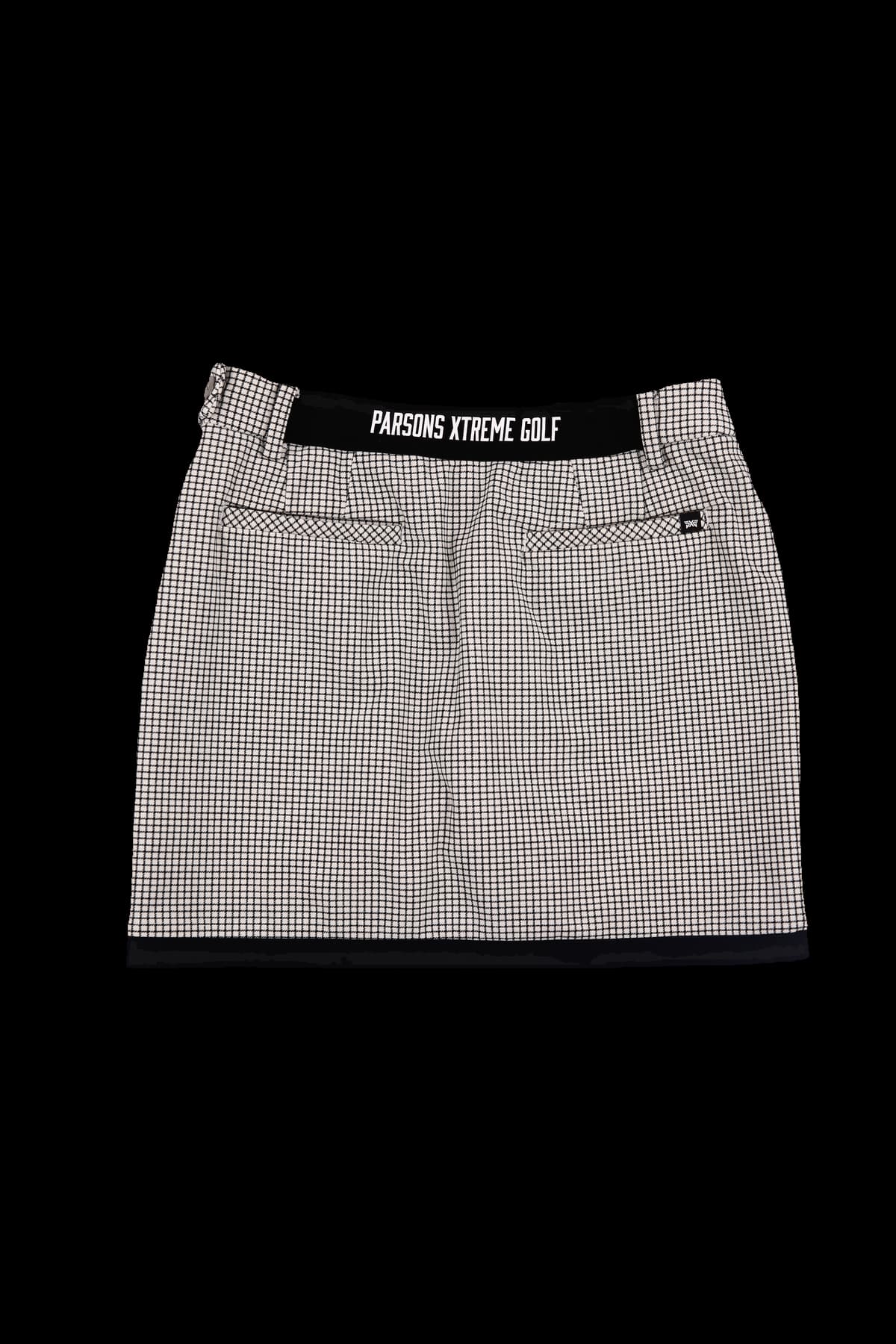 체크 패턴 스커트