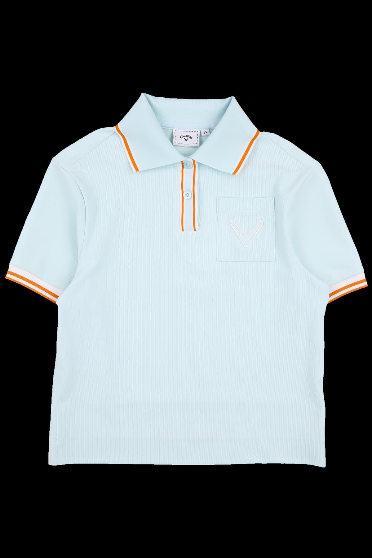 포켓 반팔 카라티