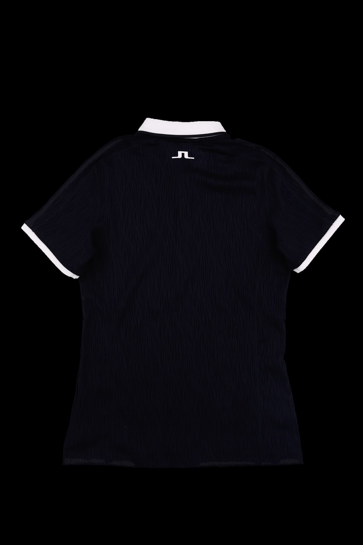 패턴 반팔카라 집업