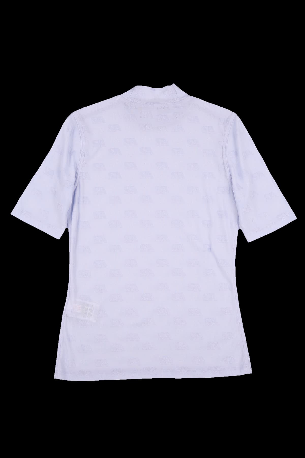 하이넥 반팔티셔츠