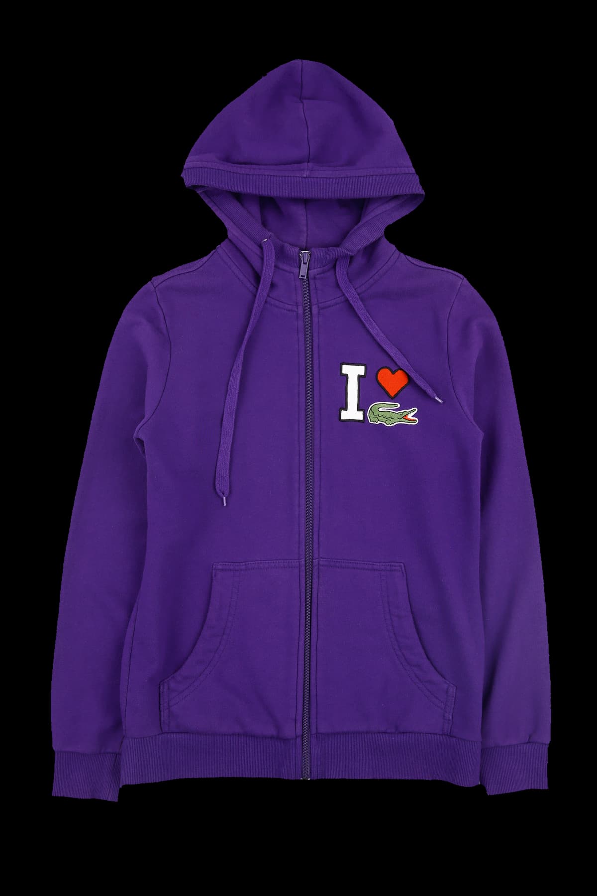 로고 패치 후드집업