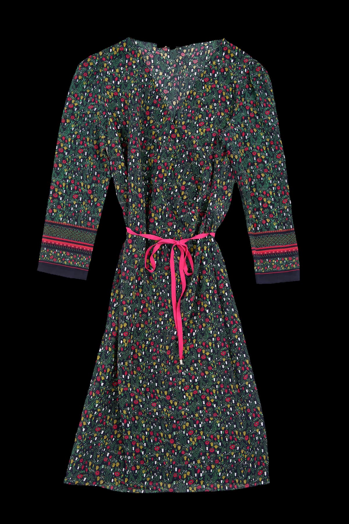 플라워 패턴 원피스