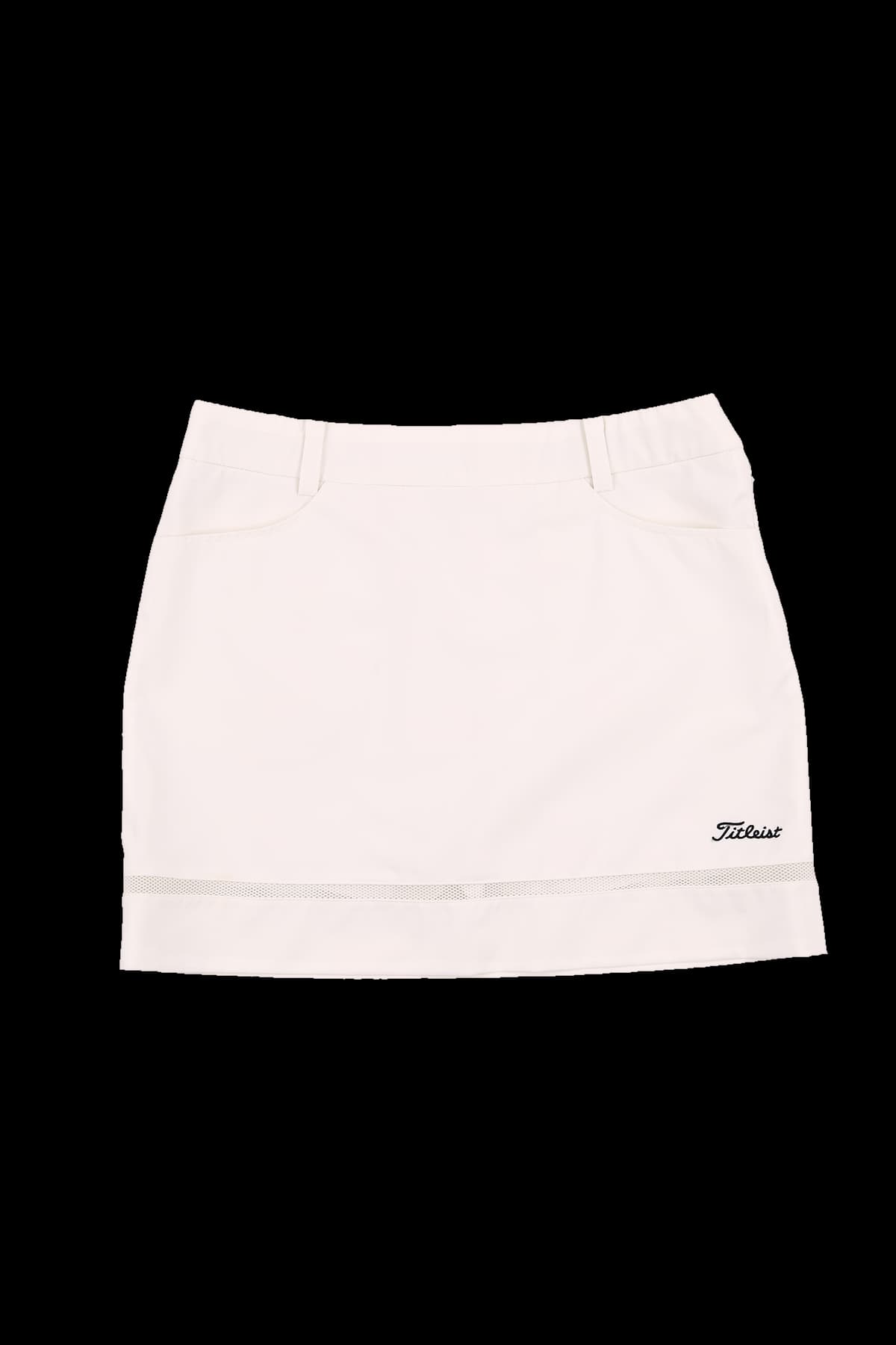 메쉬라인 스커트