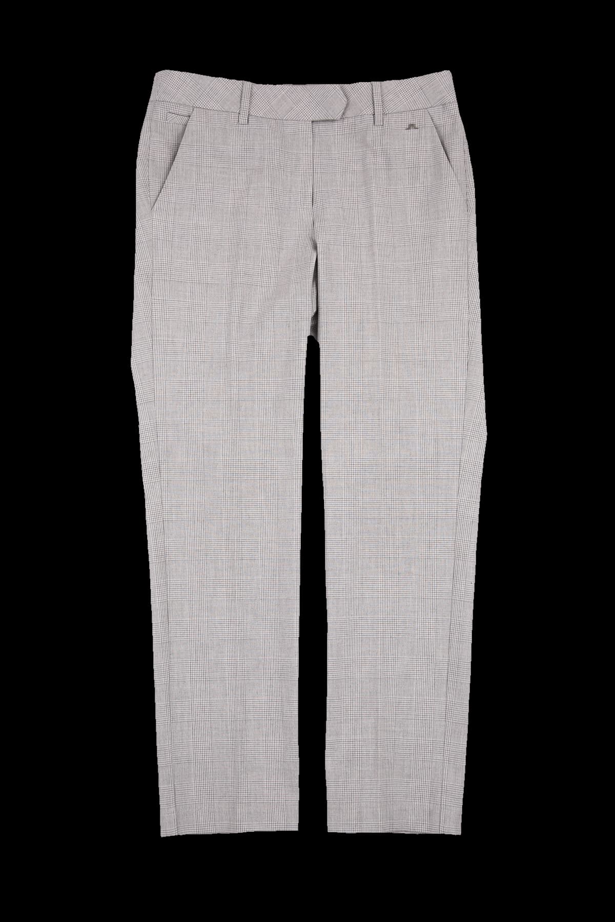 체크 패턴 슬랙스