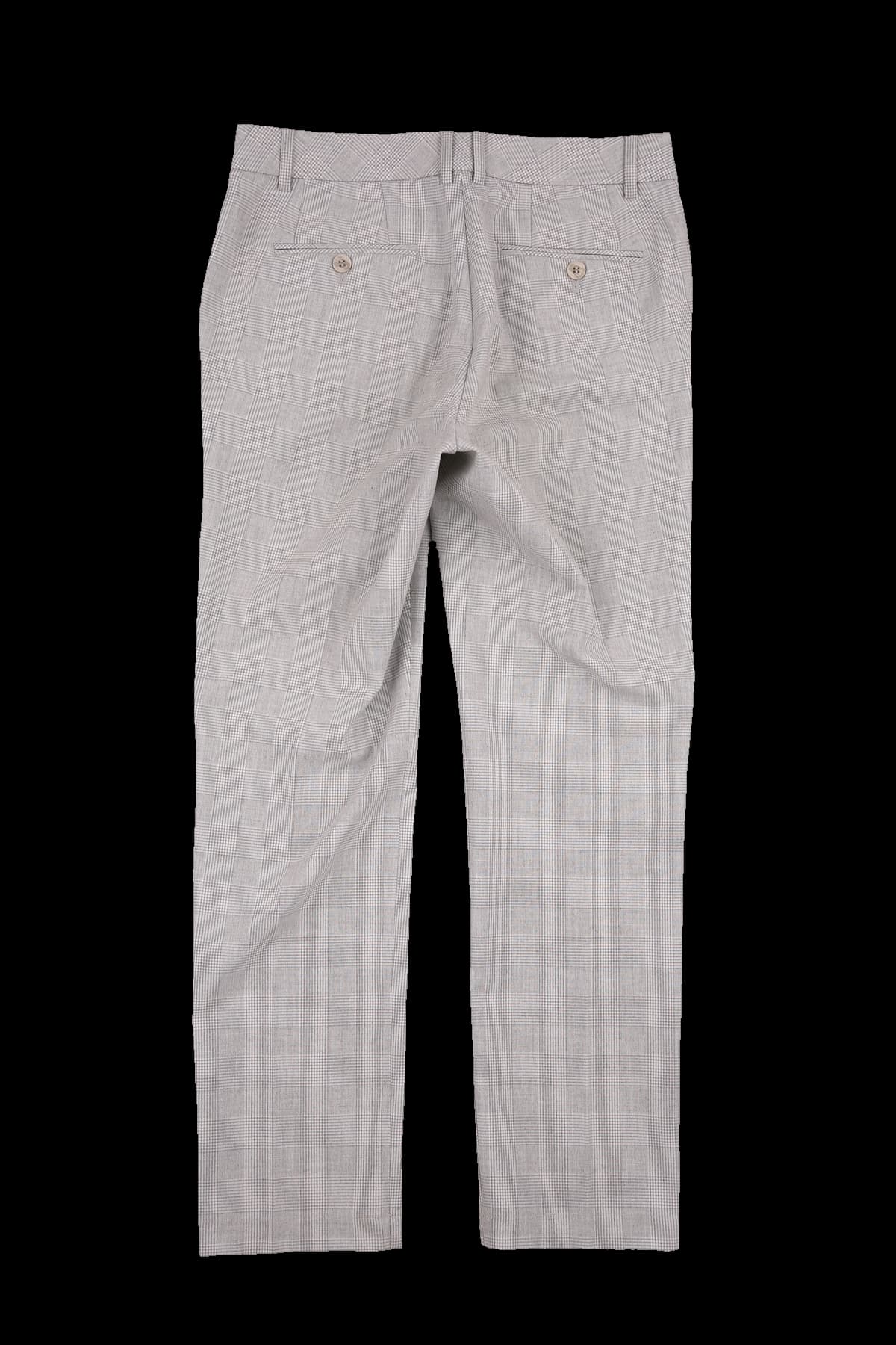 체크 패턴 슬랙스