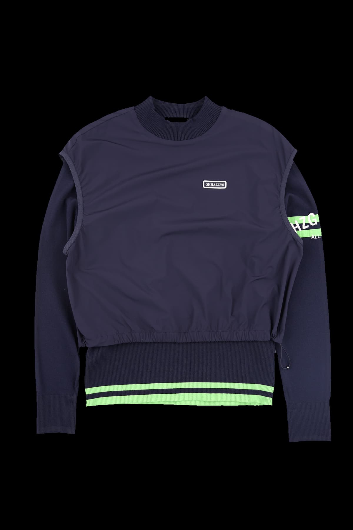 하이넥 긴팔 니트