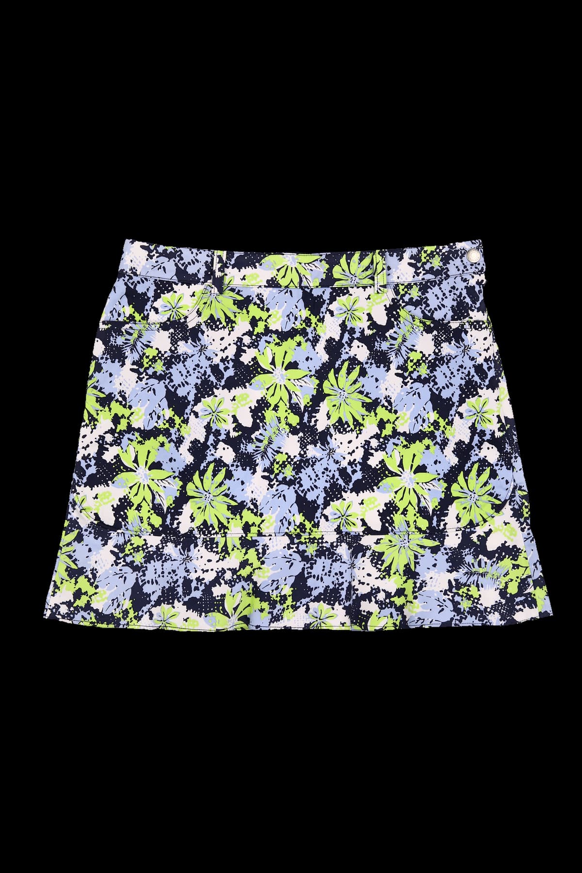 플라워 큐롯 스커트