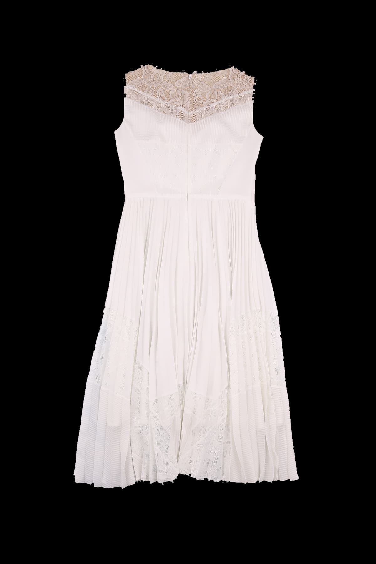 민소매 플리츠 원피스