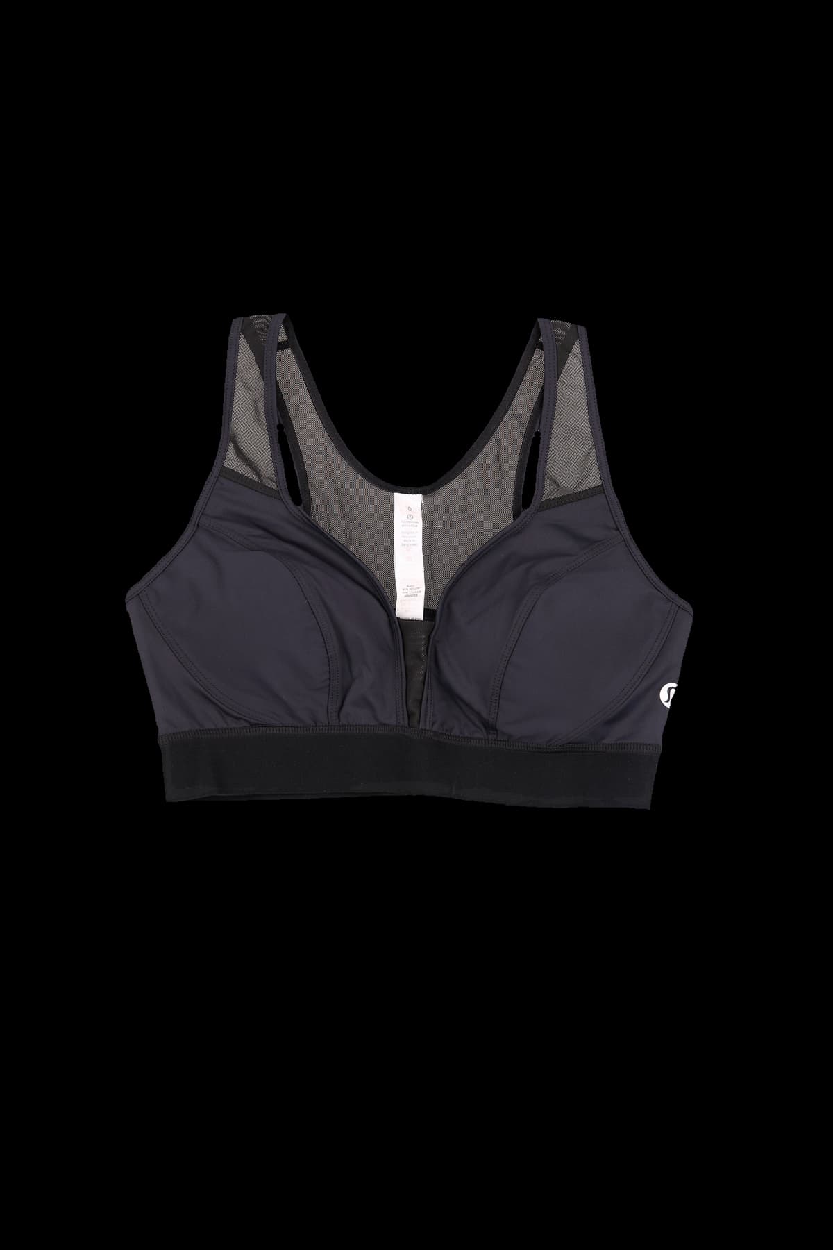 메쉬 스포츠 브라 탑