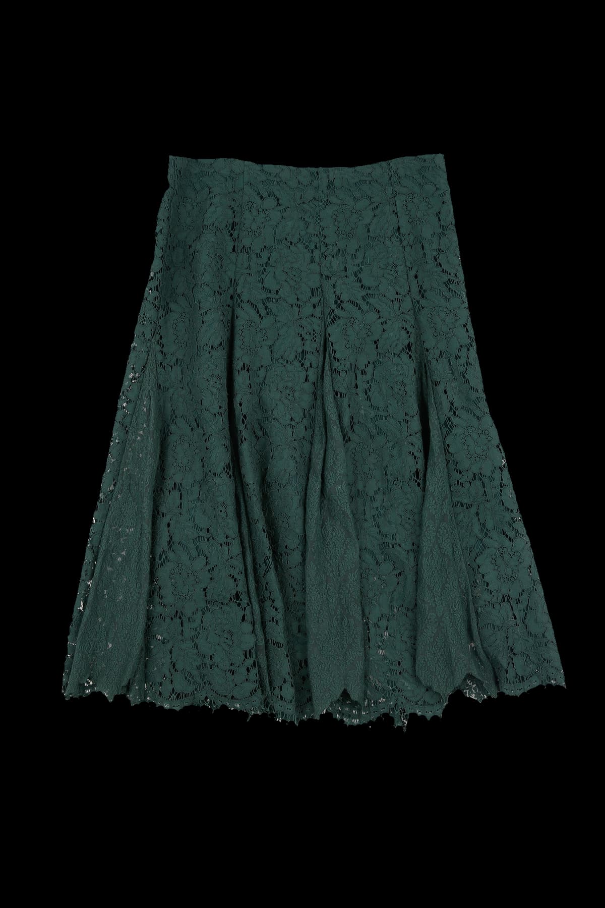 레이스 롱 스커트