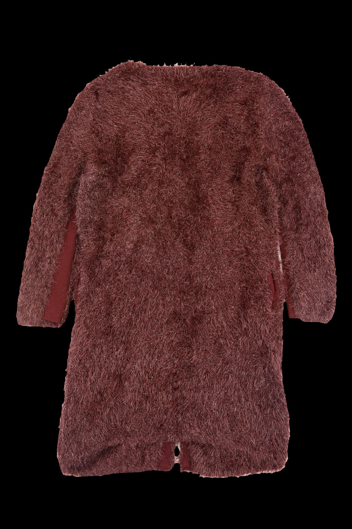 긴팔 나일론 롱 가디건