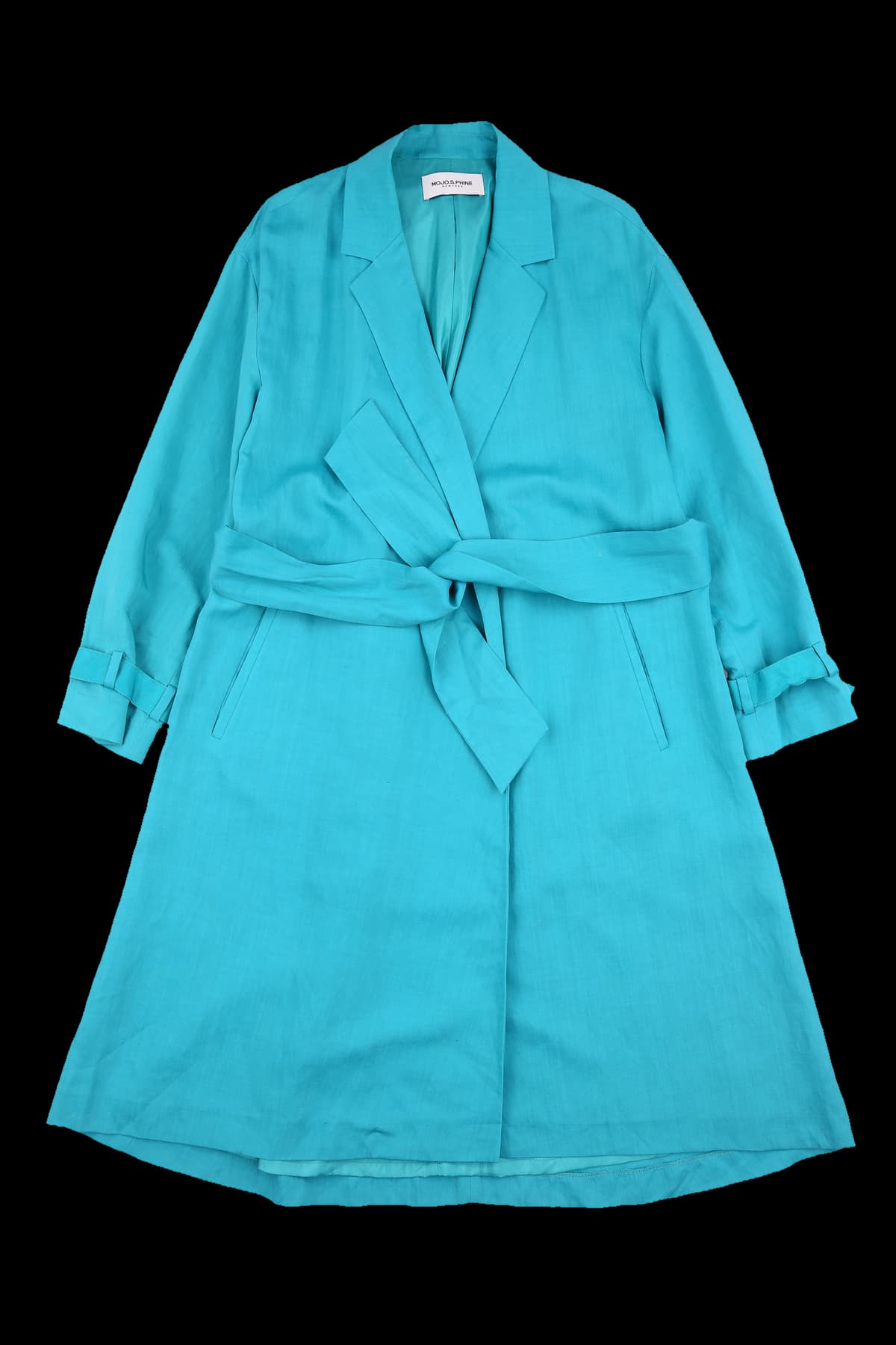 소매 리본 코트