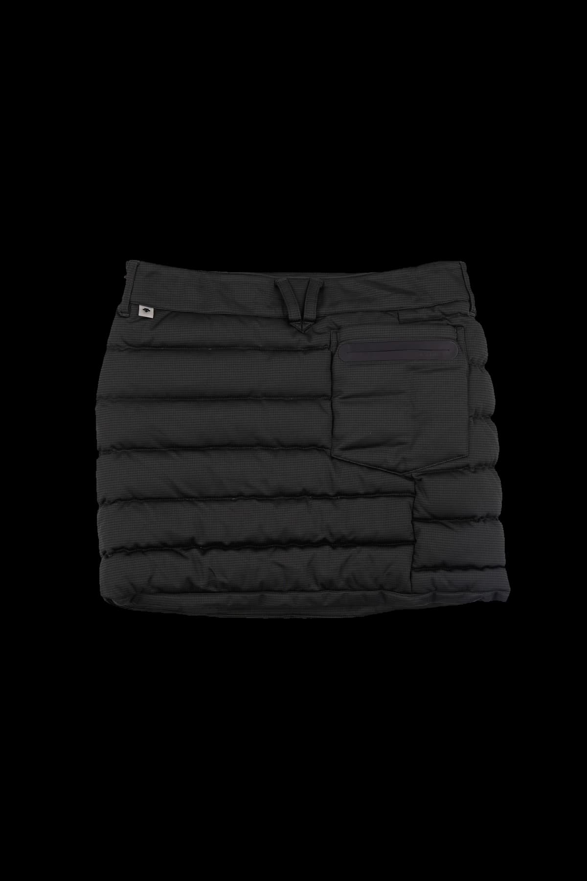 스트라이프 패딩 스커트