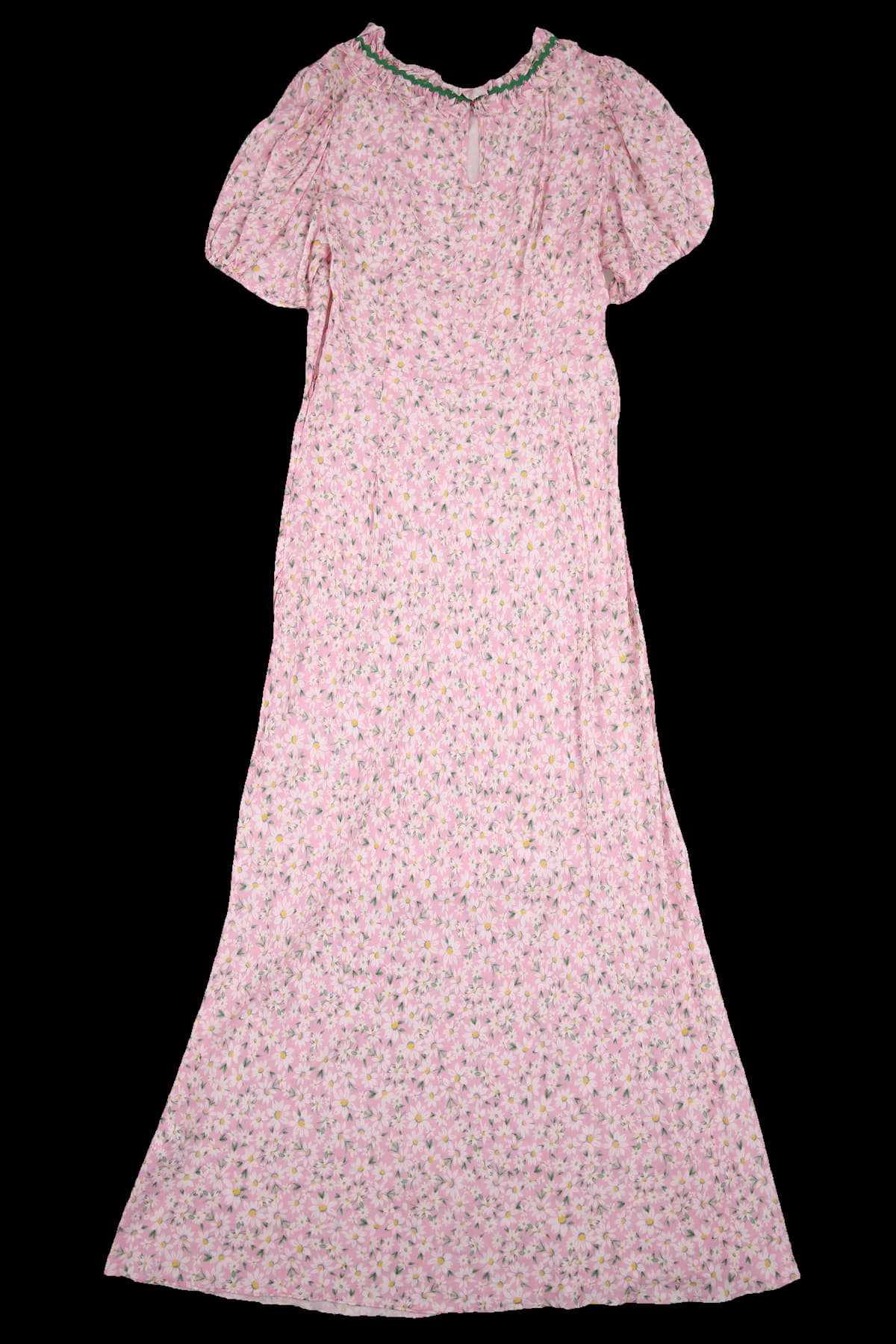 플로럴 반팔 원피스