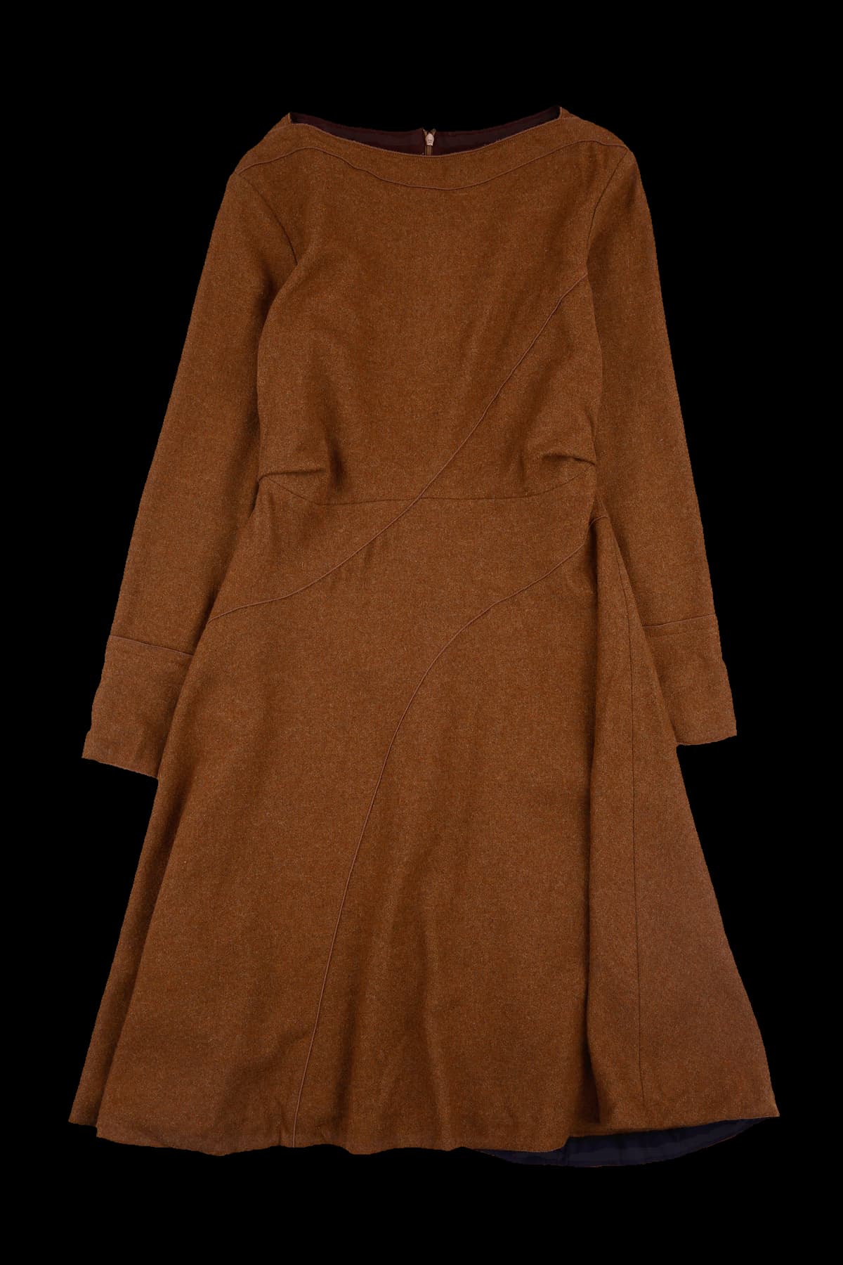 플레어 울 원피스