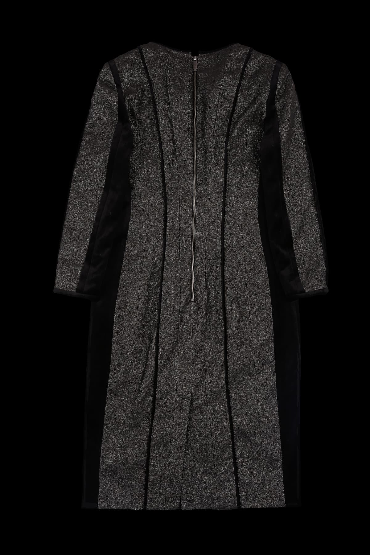 올리브 블랙 긴팔 원피스