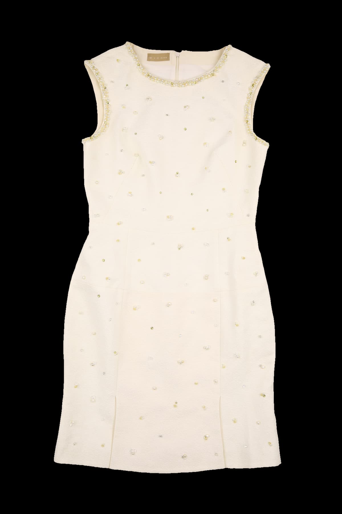 슬리브리스 비즈 원피스