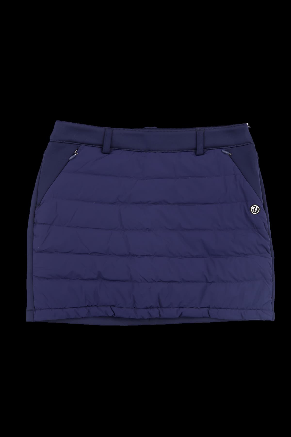 사선주머니 패딩 스커트