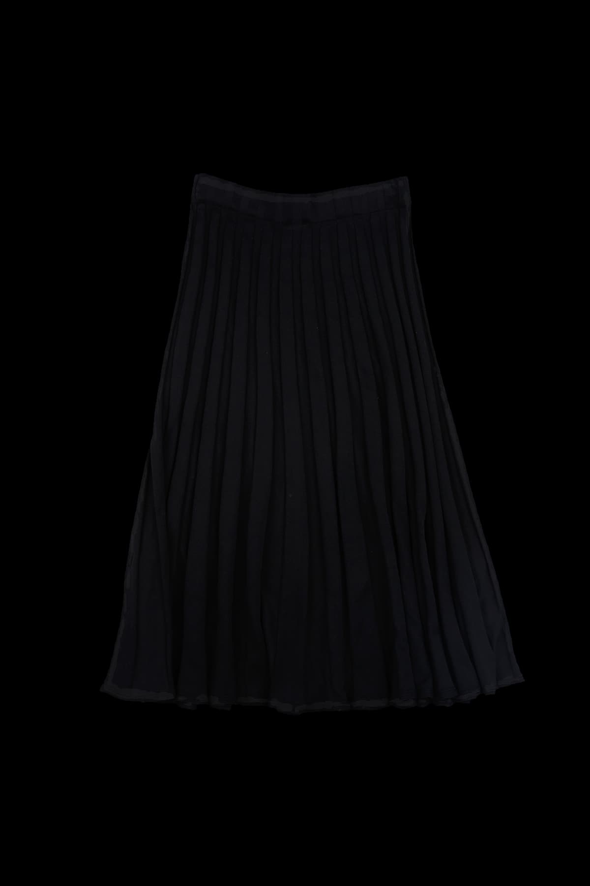 니트 롱 스커트